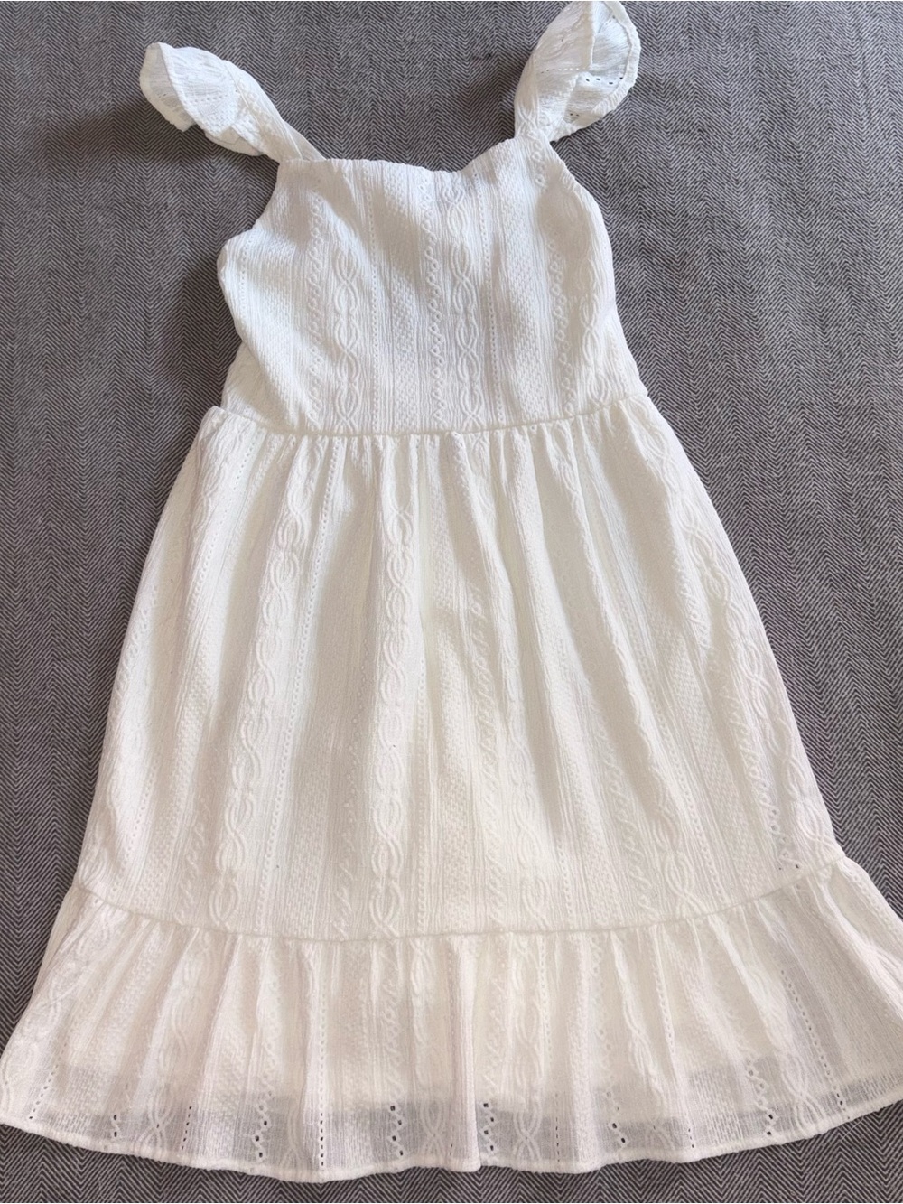 EEEUC White Dress Size 10/12